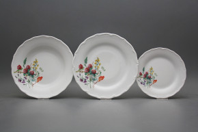 Tellerset Verona Blumenwiese motiv A 36-tlg. HBB