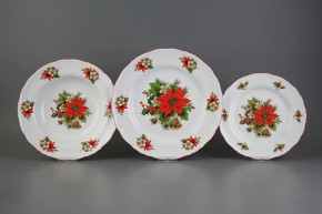 Tellerset Ofelie Weihnachtsstern 18teiliges FCL