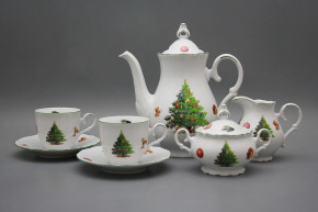 Kaffeeset Ofelie Christmas Tree 15teiliges ZL