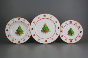 Teller Set Nina Christmas Tree 24-tlg. JCL