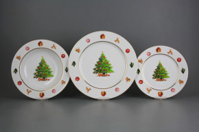 Teller Set Nina Christmas Tree 36-tlg. JGL