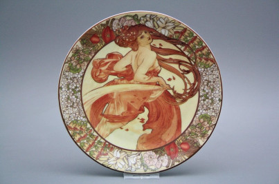 Hängeteller 19cm Alfons Mucha - Bohemia č.1