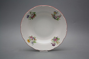 Tiefer Teller 23cm Ofelie Meissen Bouquet ECL