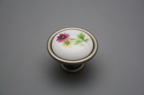 Rustikaler Handgriff 40mm Meissen Bouquet FV