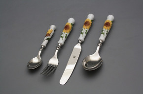 Besteck Set Bohemia 1987 Sonnenblumen BB 4teilig