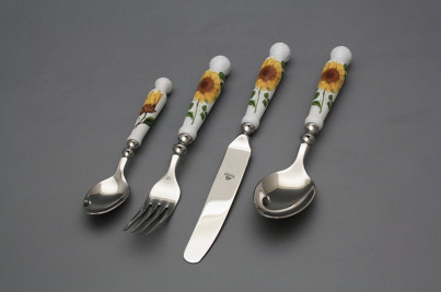 Besteck Set Bohemia 1987 Sonnenblumen BB 24teilig č.1