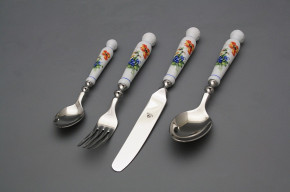 Besteck Set Bohemia 1987 Feldblumen AL 24teilig