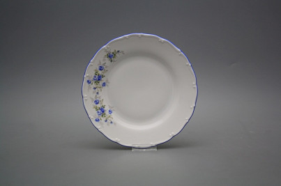 Dessertteller 19cm Ofelie Hellblaue Rosen HAL č.1