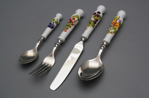 Besteck Set Bohemia 1987 Obstgarten BB 24teiliges