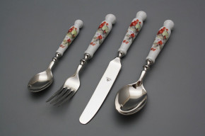 Besteck Set Bohemia 1987 Erdbeeren 24teilig BB