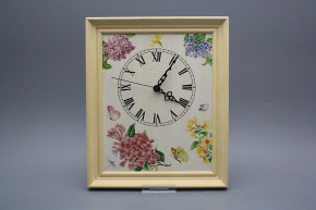 Wanduhr 25x30cm Life Garden cPB