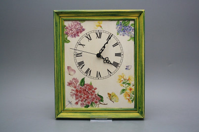 Wanduhr 25x30cm Life Garden cZM č.1