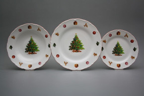 Tellerset Ofelie Christmas Tree 12teiliges JCL