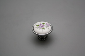 Rustikaler Handgriff Bohemia 35mm Scatter Violets FV