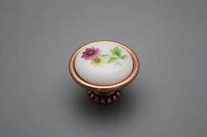 Rustikaler Handgriff Bohemia 40mm Meissen Bouquet CU