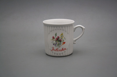 Tasse Mozart 0,25l mit Widmung Blumenwiese BB č.1