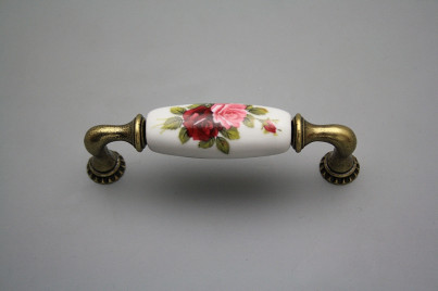 Rustikaler Handgriff Bohemia 96mm Rose Elizabeth č.1