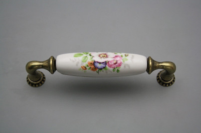 Rustikaler Handgriff Bohemia 128mm Meissen Bouquet č.1