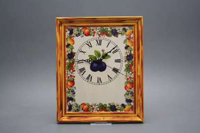 Wanduhr 25x30cm Obstgarten cHM č.1