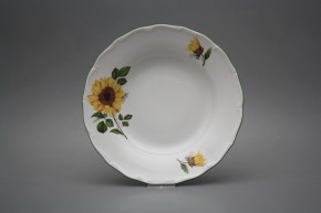 Tiefer Teller 24,5cm Verona Sonnenblumen CZL