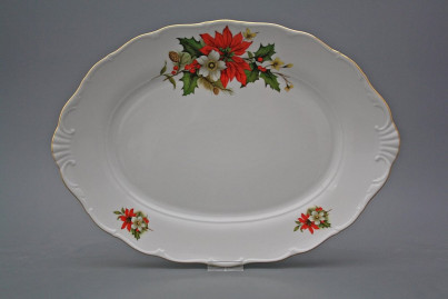 Oval 36cm Verona Weihnachtsstern CGL č.1