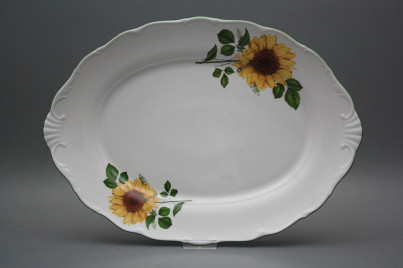 Oval 40cm Verona Sonnenblumen DZL č.1