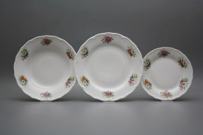 Tellerset Verona Meissen Bouquet 12teiliges ABB