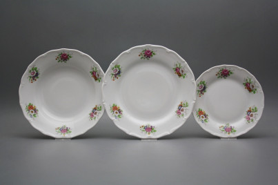 Tellerset Verona Meissen Bouquet 12teiliges ABB č.1