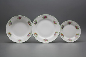 Tellerset Verona Meissen Bouquet 12teiliges AZL