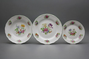 Tellerset Verona Meissen Bouquet 18teiliges FZL