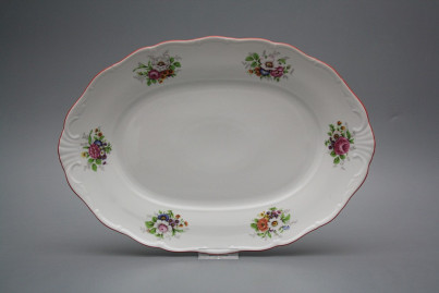 Oval 32cm Verona Meissen Bouquet ACL č.1