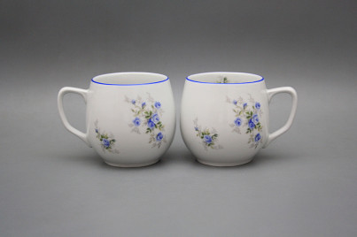 Tasse Banak 0,3l Hellblaue Rosen AL č.1