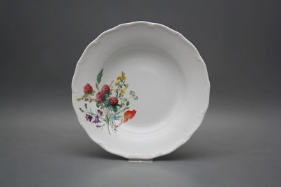 Tiefer Teller 24,5cm Verona Blumenwiese Motiv A HBB č.1