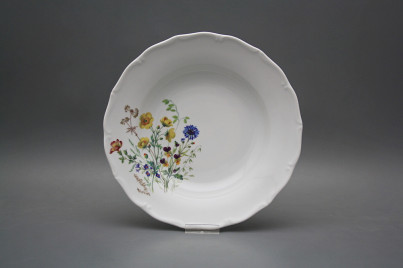 Tiefer Teller 24,5cm Verona Blumenwiese Motiv B HBB č.1