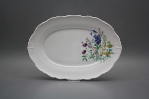 Oval 32cm Verona Blumenwiese Motiv D HBB