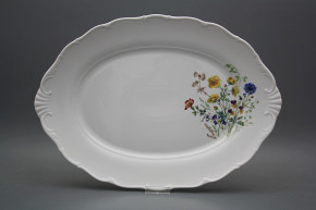 Oval 40cm Verona Blumenwiese Motiv B HBB