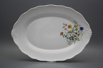 Oval 40cm Verona Blumenwiese Motiv B HBB č.1