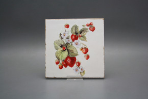 Forli Blanco Wandfliese 15x15cm Erdbeeren