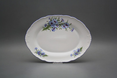 Oval 28cm Verona Kornblumen CAL č.1