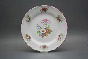 Flacher Teller 25cm Verona Meissen Bouquet FCL