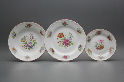 Tellerset Verona Meissen Bouquet 12teiliges FCL č.1