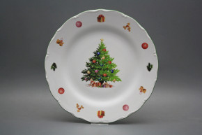 Flacher Teller 28cm Verona Christmas Tree JZL