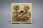 Fliese 15x15cm Bird Garden 3tlg. hellbeige matt č.2