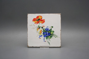 Forli Blanco Wandfliese 15x15cm Feldblumen