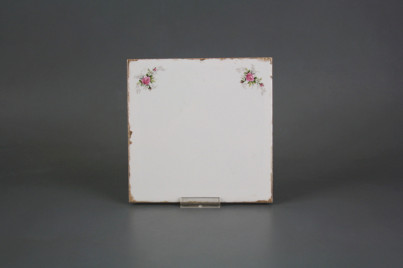 Forli Blanco Wandfliese 15x15cm Rosaroten Rosen X č.1